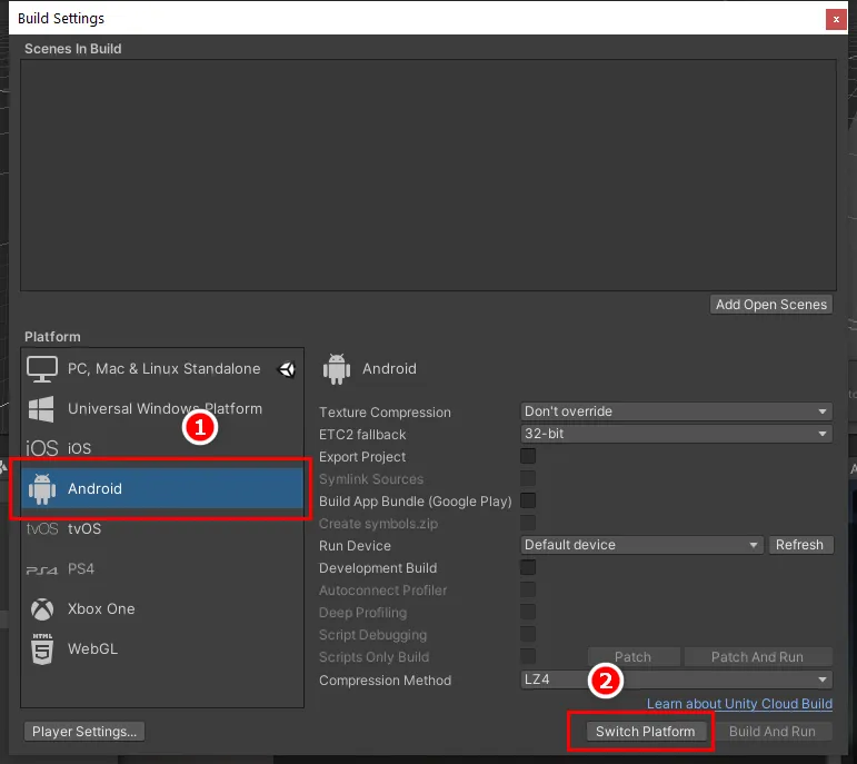 Oculus Android platform